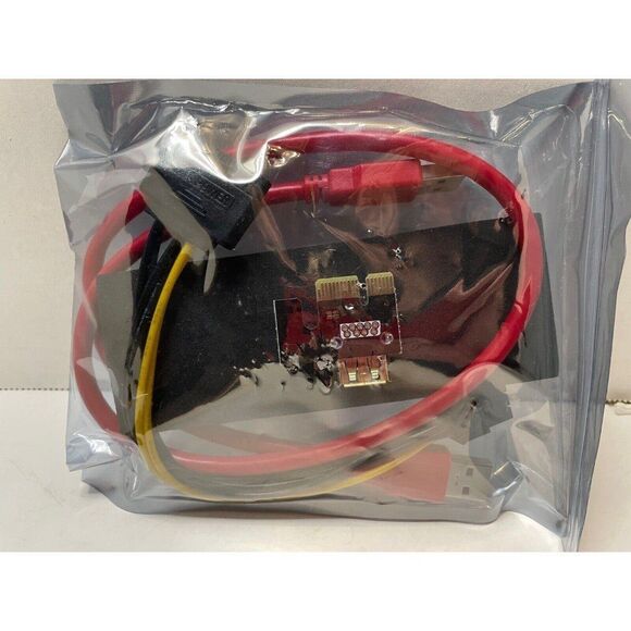 Riser PCI E 16x PCIE 009S Plus VER009C 6 LED lights Video Card Extension Mining - Picture 6 of 6